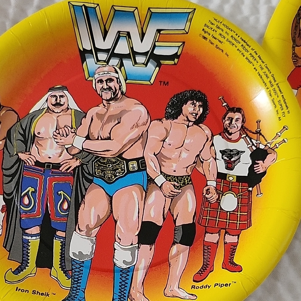 WWF Inflatable Toy with Wrestlers